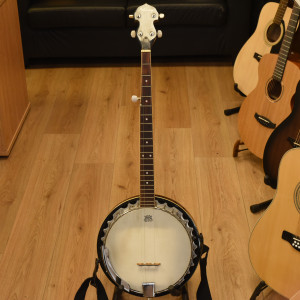 Ashbury AB-35-5. 5 String Banjo - Mahogany Resonator