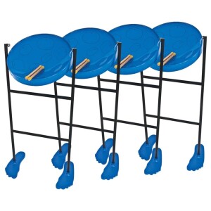 Jumbie Jam steel pans pack of 4 steel drums