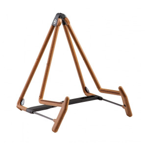 K&M ACOUSTIC GUITAR STAND A FRAME CORK