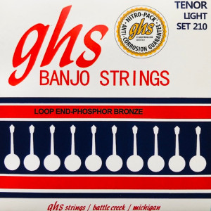 GHS 190 Banjo String Set Light