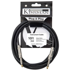 Kinsman Deluxe Instrument Cable - 10ft/3m