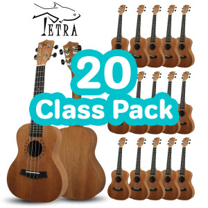 Tetra KEARL-21 Soprano Ukulele - 20 Class Pack