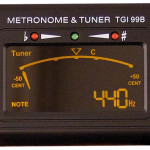TGI TUNER CHROMATIC TUNER/METRONOME WITH CLIP ON MIC