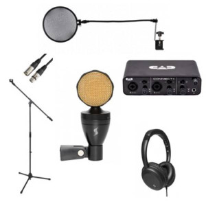 Beginner Studio Equipment Bundle / Condenser Microphone Edition