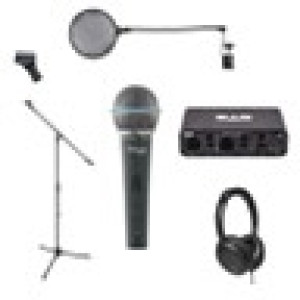 Beginner Studio Equipment Bundle / Dynamic Microphone